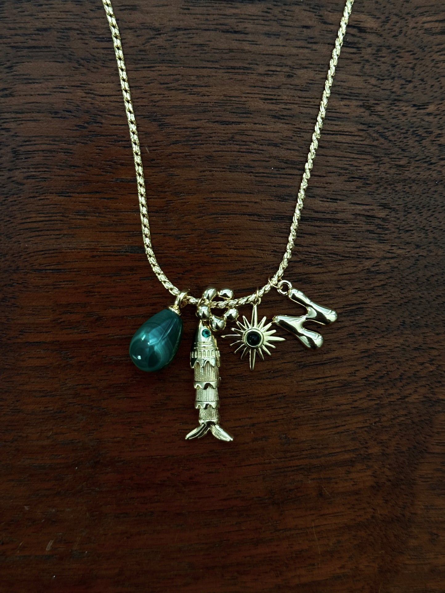 Custom Order: 4 Charm Pendants